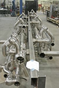 Curd Line Piping, Stainless Steel